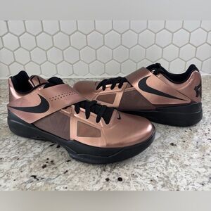 Size 12-BRAND NEW Nike KD 4 Christmas (2024) Metallic Copper/Black(FZ5913-800)